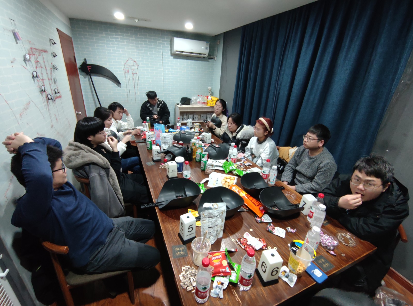 Laboratory year-end summary and gathering on January 15, 2022